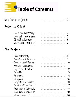 Sample Proposal Template on Sample Proposal Template